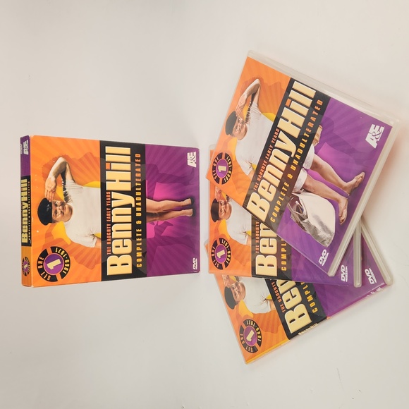 BENNY HILL The Naughty Early Years Complete and Unadulterated 3 DVD set - Picture 17 of 17